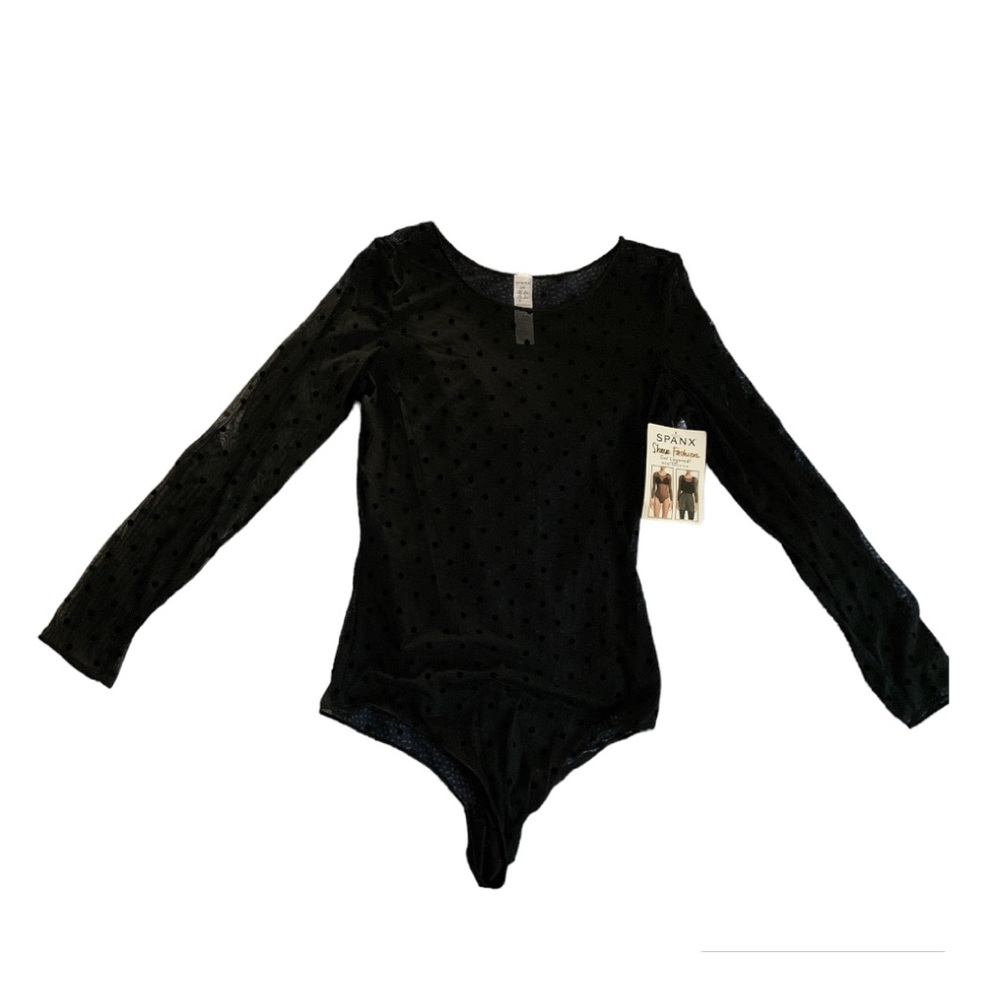 SPANX Sheer Fashion Thong Bodysuit